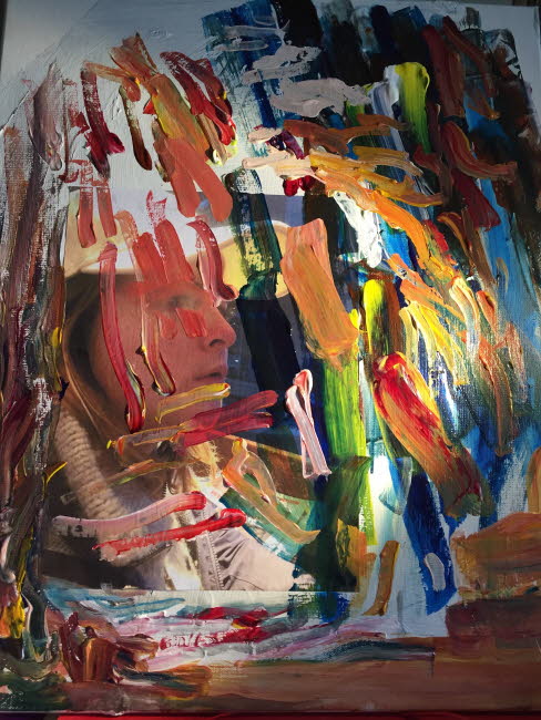 Self Portrait in the Mirror